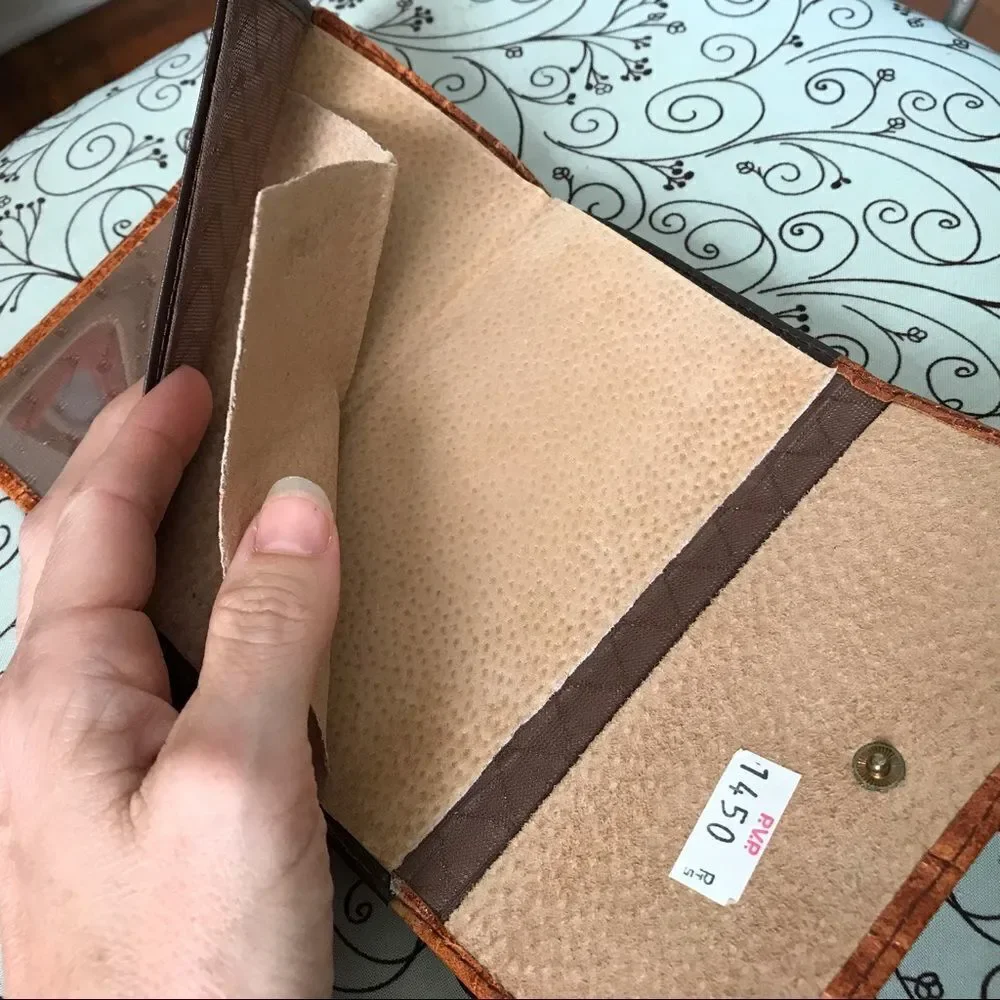 PIERRE CARDIN Leather French Purse / Clutch / Wallet